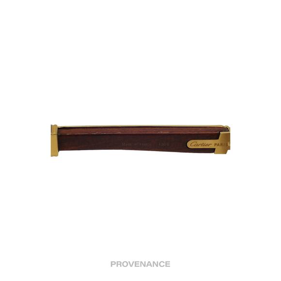 🔴 Cartier Giverny Sunglasses - Bubinga Gold Trinity Brown - Picture 12 of 16